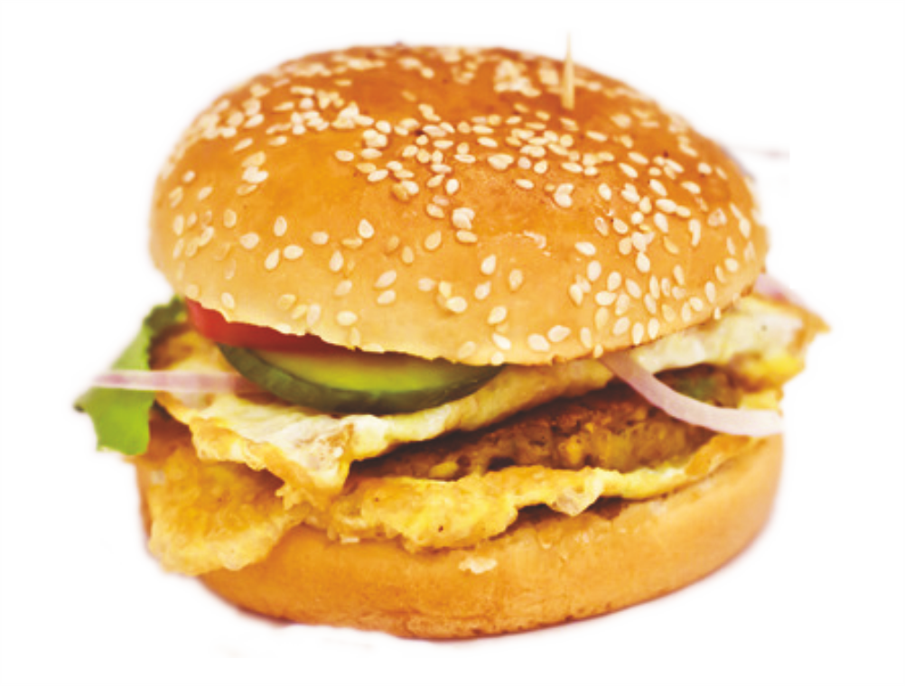 Omelet Burger